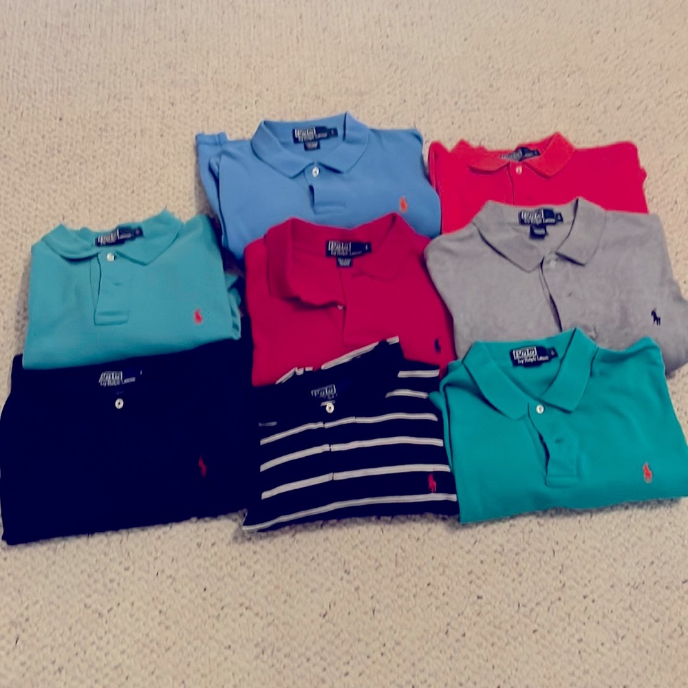 Polo Shirts size large